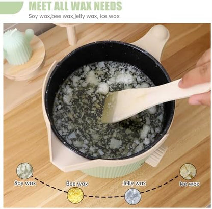 TOAUTO 3Lbs Wax Melting Candle Melting Pot Handheld with 2 Power Adjustment - Image 5