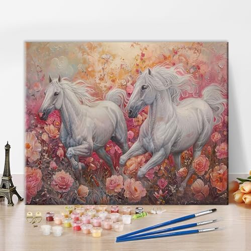 TUMOVO Animals Paint by Numbers for Adults Horse by TUMOVO