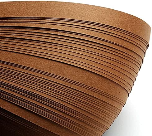 ODETOJOY Quilling Strips 3mm Brown Paper Quilling Set Paper Strip Solid Color Star Origami Paper DIY Hand Crafts Quilling Paper Strips 1/8inch - Image 2
