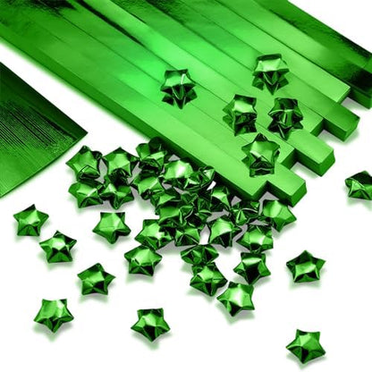 Kigeli 1000 Sheets Origami Star Paper Strips,Green,Solid Style by Kigeli