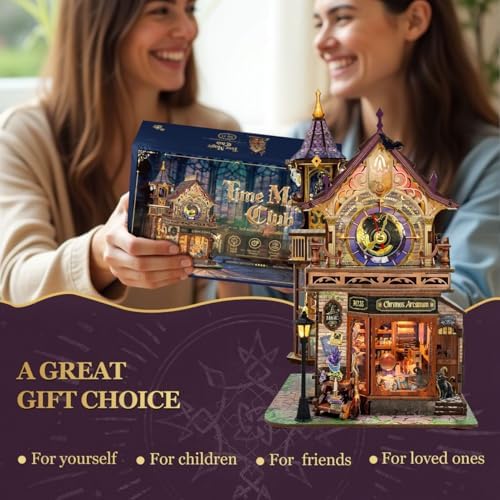 Book Nook Kit DIY Miniature House 3D Wooden Puzzle - Time Magic Club - Image 5