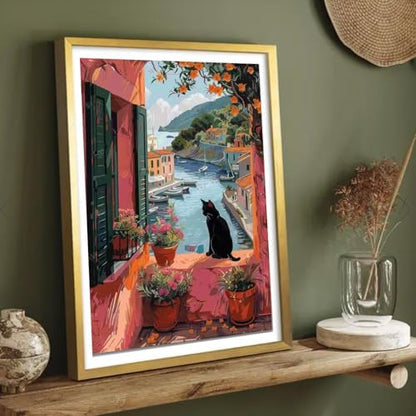 ICYANART Landscape Paint by Numbers Kit for Adults, Paint by Number Kits - Image 3