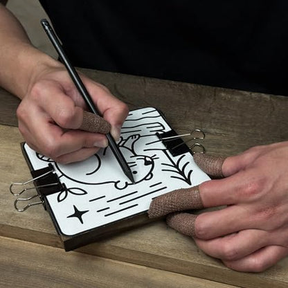 Sharky DIY Beaver Wood Carving Kit with V-Chisel & Video Guide - Image 5