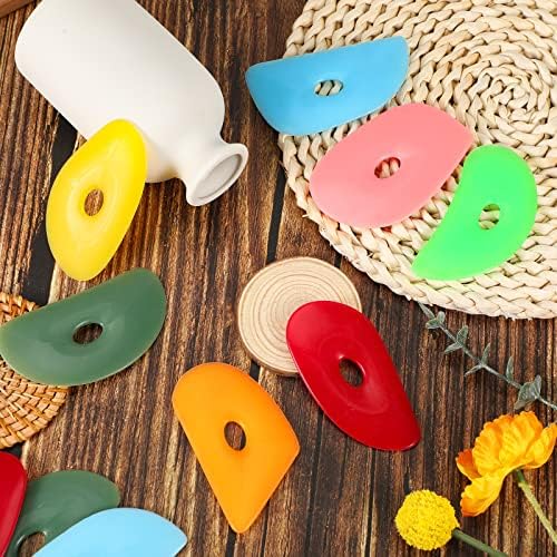Sherr 21 Pcs Pottery Ribs for Pottery Tools,Bright Color,Classic Style - Image 5