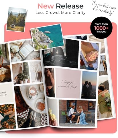 Vision Board Book Magazines with 1000+ Images – Scrapbook Supplies, Crafts for Adults, Clip Board, Junk Journal Supplies, Journaling Supplies, Board Books, Scrapbooking Supplies, Art Kit - Image 2