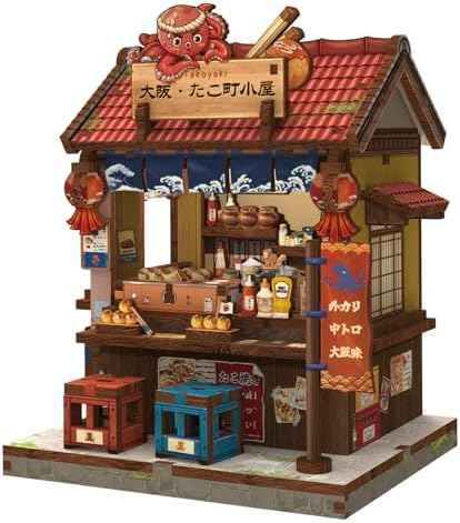 CUTEBEE 3D Wooden Puzzle DIY Miniature House Kit, Craft Gift by CUTEBEE
