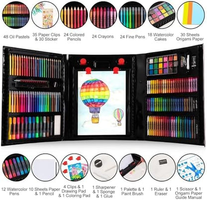 Art Supplies, 272 Pack Art Set Crafts Drawing Kit for Kids Girls Boys Teens - Image 2
