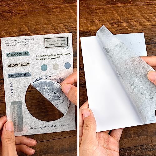 Dizdkizd Celestial Themed Washi Stickers for Journaling, Vintage Ephemera Sticker Book with 180pcs Planet Stickers and 20 Astronomy Scrapbook Papers for Junk Journals Paper Crafting - Image 3
