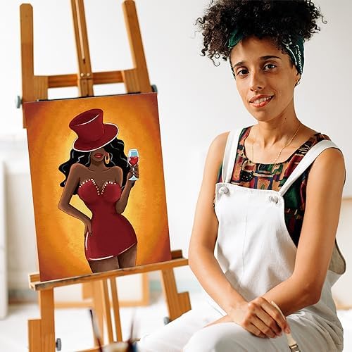 Nuberlic 10 Pcs Pre Drawn Canvas for Painting for Adults Sip and Paint Kits for Couples Party Flavor Supplies (Girls Night Out) Mothers Day Gifts - Image 3