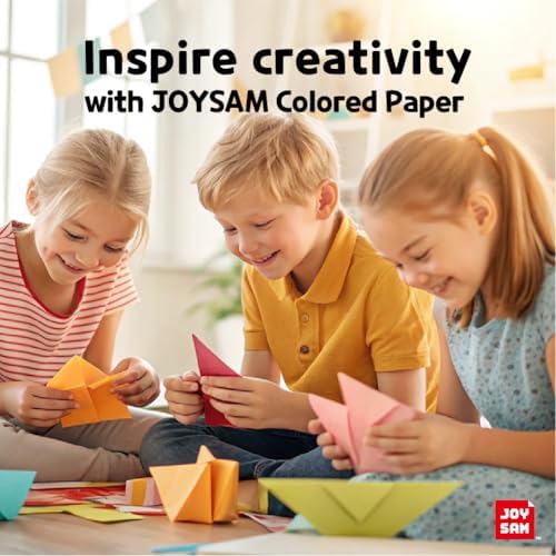 Origami Paper kit for Kids Ages 5-8 8-12, made in Korea, Double sided colored, 500 sheets, 50 Colors, 6x6 Square, DIY art craft projects, easy guide book, QR Video tutorial included - Image 6