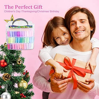 Aestd-ST Polymer Clay Kit 72 Colors, Oven Bake Modeling Clay for Kids - Image 5