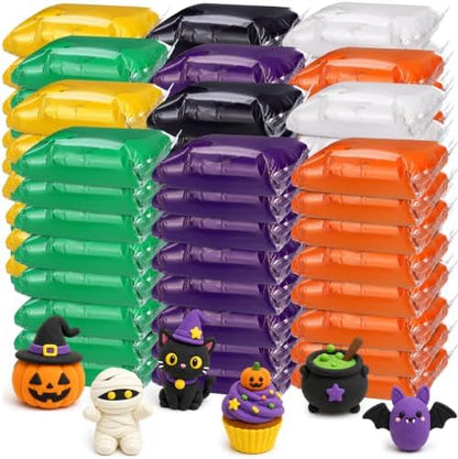 Air Dry Clay Bulk, Modeling Clay for Kids, 100 Pcs, Dark Color by VioraWhite