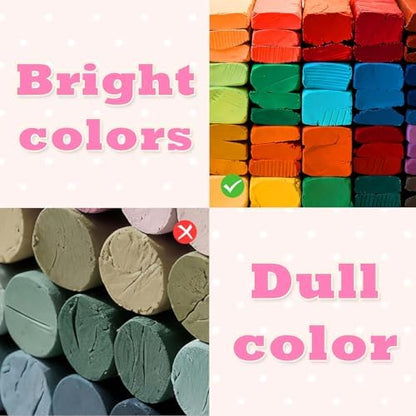 Adult Air Dry Clay Kit 48 Colors,8 Dinosaur Sticker Sheets,3 Sculpting Tools,20 Assorted Adhesive Eyes&6 Dinosaur Molds,Soft Lightweight Modeling Clay for DIY Sculpting, Handcraft Creation for adult - Image 4