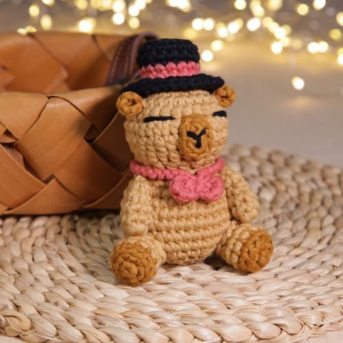 CrochetBox Capybara Crochet Kit for Beginners, Easy Craft for Adults - Image 7