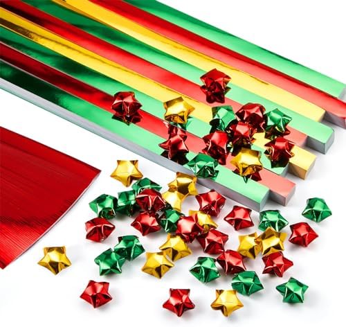 Kigeli 1000 Sheets Origami Star Paper Strips,Stylish Color,Solid Style by Kigeli