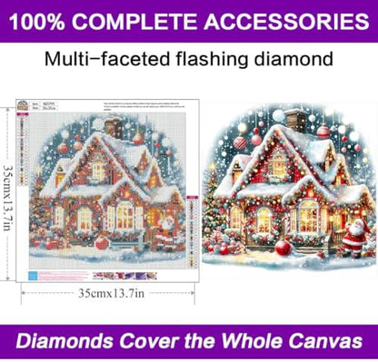 Christmas Diamond Art Kits for Adults, Diamond Art Painting Kits for Adults - Image 4