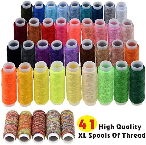 INSCRAFT Sewing Kit, 200 Premium Sewing Supplies, 41 XL Thread Spools, Suitable for Traveller, Adults, Beginner, Emergency, DIY and Home by INSCRAFT - Image 3