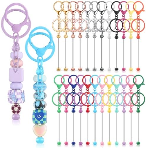 Tondiamo 24 Pcs Beadable Keychain Bar by Tondiamo