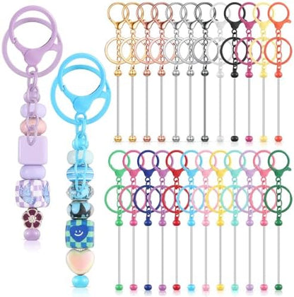 Tondiamo 24 Pcs Beadable Keychain Bar by Tondiamo