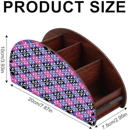 MVVMTOP Diamond Painting Art Kit Organizer Box, Purple Plaid DIY Special Shape Diamond Partial Mosaic Handmade Making Kit Organizer Box, Modern Home Dining Living Room Table Top Decor Art Decoration - Image 2