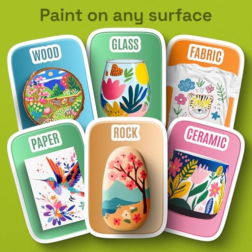 ARTISTRO Dual-Tip Acrylic Paint Marker Pens - Set of 240 - Image 5