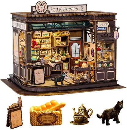 Spilay DIY Miniature House Kit for Adults, Magic Dollhouse Building Kit by SpilayDIYDollhouseMiniature