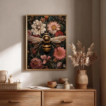 CRZMODE Bee Paint by Numbers Kit for Adults, Bee Paint by Numbers for Adults, Acrylic Painting Crafts for Home Decor Gift (16x20inch) - Image 2