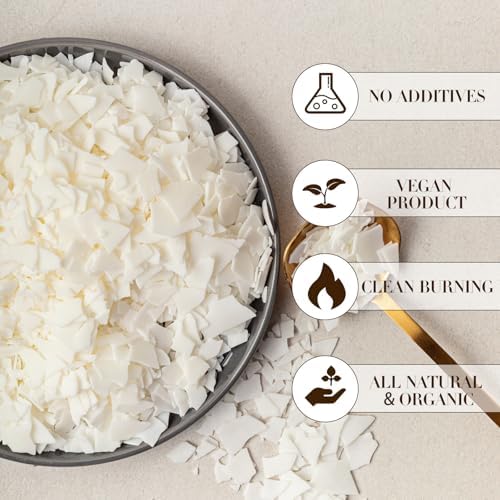 SHOWIN Candle Making Kit, DIY Candle Making Supplies for Adults, Starter Soy Wax Candle Kit with Wax Melter, Jars & Tins, Scented Home Decoration - Image 6