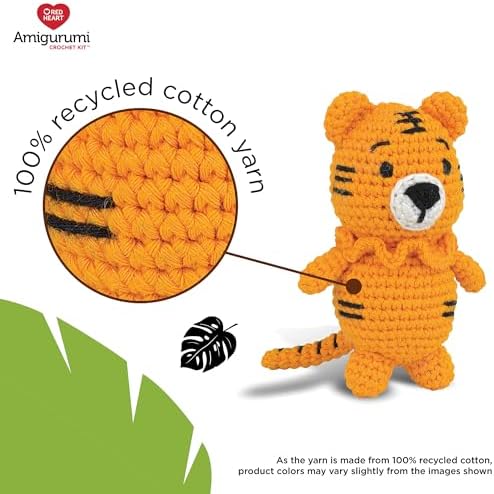 Red Heart Amigurumi Ralph The Tiger Kit - Image 4