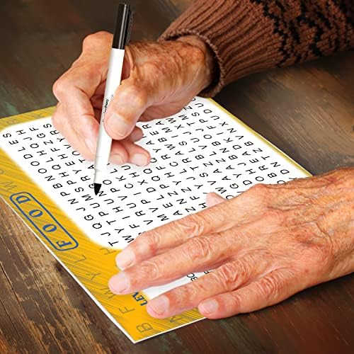 Keeping Busy Word Search 3 Dementia Activities for Seniors | Alzheimer Products for Elderly Patients | Fun Memory Game Toy & Cognitive Brain Puzzle for Senior Citizens w/Memory Loss or Alzheimers - Image 5