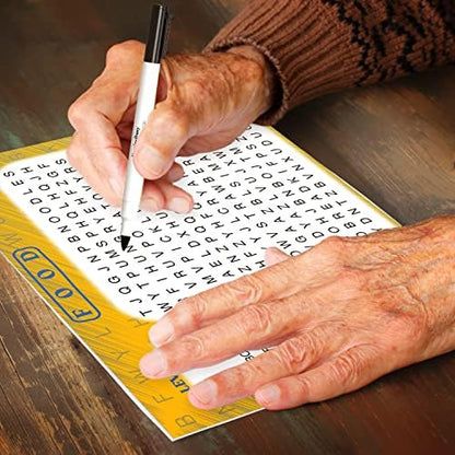 Keeping Busy Word Search 3 Dementia Activities for Seniors | Alzheimer Products for Elderly Patients | Fun Memory Game Toy & Cognitive Brain Puzzle for Senior Citizens w/Memory Loss or Alzheimers - Image 5