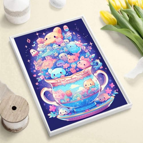 Diamond Art Kits for Adults, Cartoon Diamond Art Painting Kits for Adults - Image 2