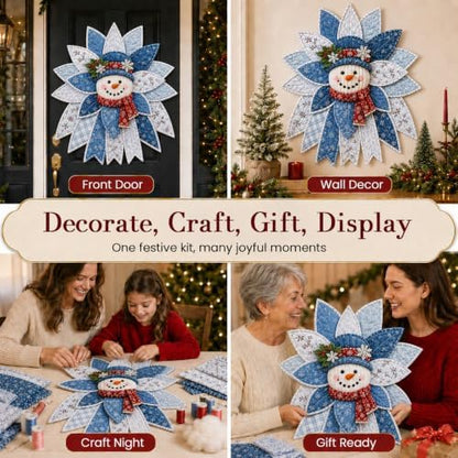 Daily Partner Quilted Christmas Door Hanging DIY Sewing Kit (G) - Image 7