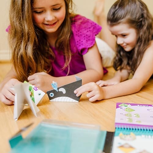 Melissa & Doug On The Go Origami Animals Craft Activity Set - 38 Stickers, 40 Origami Papers - Image 3
