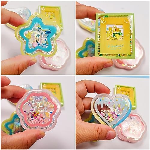 Resin Shaker Molds Set Kawaii Keychain Charms Pack of 9 Epoxy Silicone Trays Precision Tip Applicator Bottle Kit Bundle - Image 4
