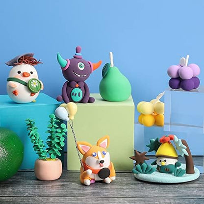Air Dry Clay Kit for Kids – 24 Colors Non-Toxic Soft Modeling Clay Set - Image 6