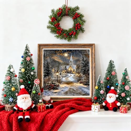 Xylogist Christmas Diamond Art Kits for Adults, Diamond Painting Kit - Image 6