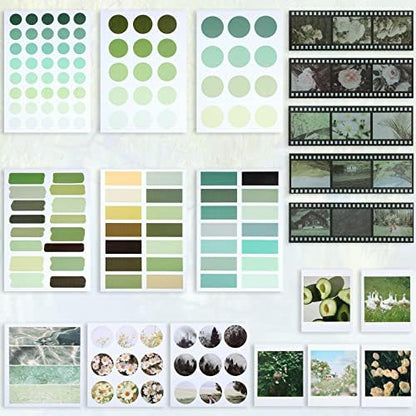 114 Pcs Aesthetic Scrapbook Kit DIY Junk Journaling Supplies, Nice Style - Image 3