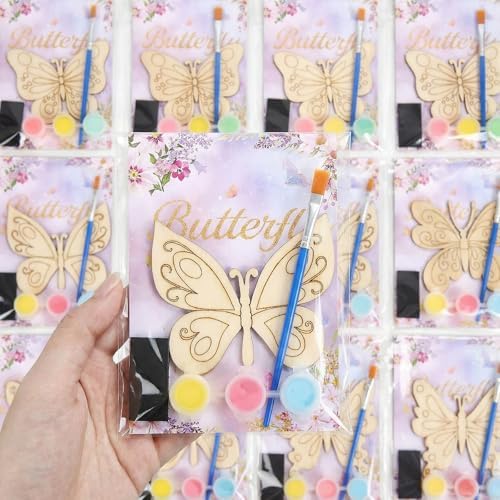 24 Pack Butterfly Party Favors - Butterfly Kit Birthday Party Supplies by Bafeil