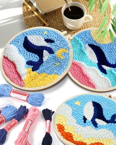 TINDTOP Punch Needle Kits, Punch Needle Embroidery Kits for Adults - Image 7