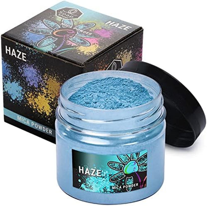 Haze Mica Powder for Resin Coloring 2 oz - Pigment Powder for Nails by ALEXES