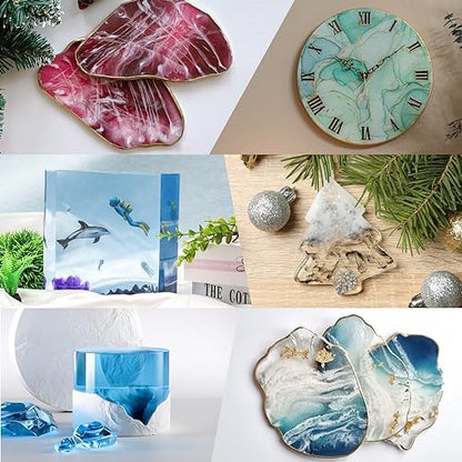 OcePor Epoxy Resin 4 Gallon Clear Resin Epoxy Kit for Art Craft - Image 6