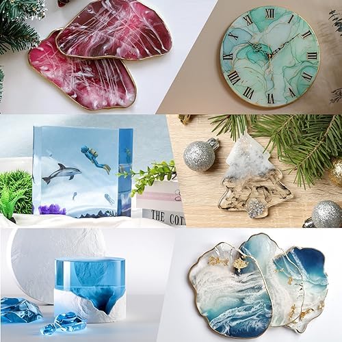 OcePor Epoxy Resin 2 Gallon Clear Resin Epoxy Kit for Art Craft - Image 6