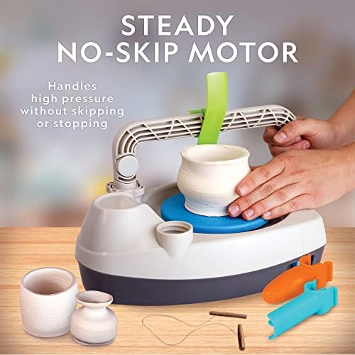 National Geographic Deluxe Pottery Wheel Complete Starter Kit for Kids - Image 5