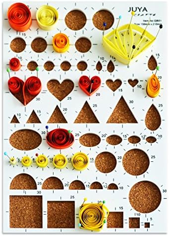 JUYA Paper Quilling Kit 30 Colors 600 Strips 8 Tools, Blue Set, 3mm - Image 3