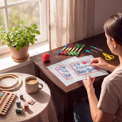 XunYee Needlepoint Canvas Kit, New York - Image 5