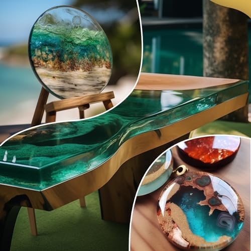 2 Gallon Epoxy Resin Kit, Crystal Clear, Self-Leveling, 1:1 Mix - Image 6