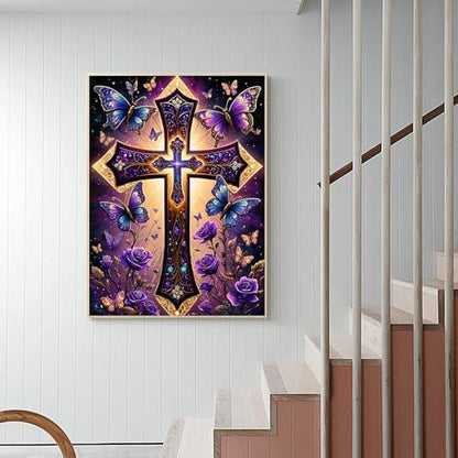 Diamond Art Kits for Adults, Cross Diamond Art Painting Kits for Adults - Image 4
