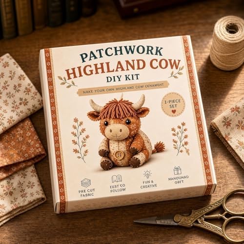 DNKZWUPUP Patchwork DIY Kit Series for Beginner Sewing Craft Kit Home Decor - Image 4