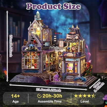 DIY Miniature House Kit, Mini House Building kit for Adults, Magic Ocean - Image 2